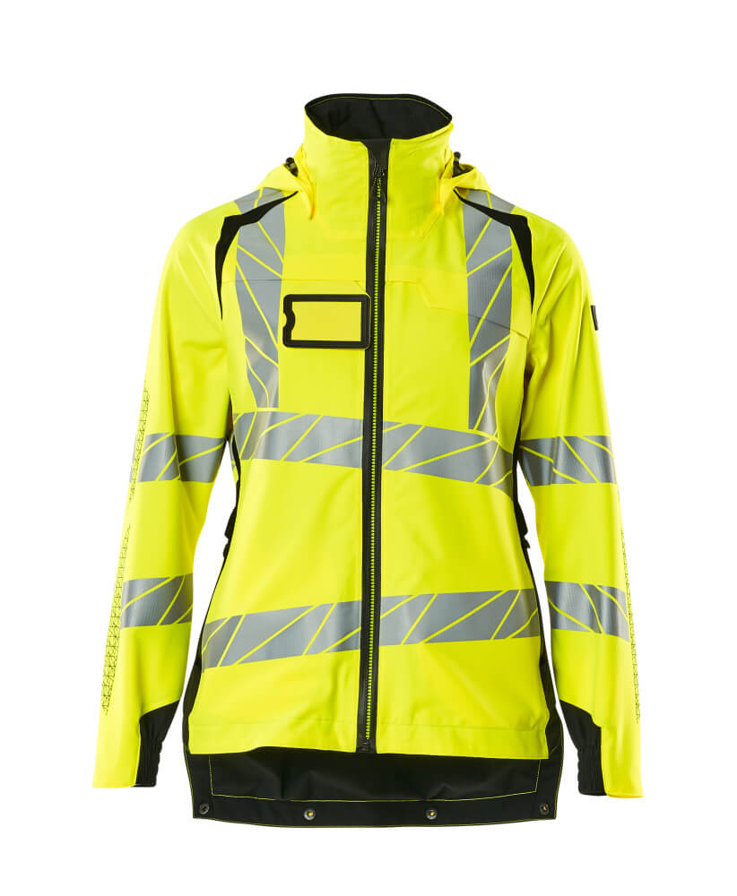 MASCOT ACCELERATE SAFE Outer Shell Jacket 19011 Hi-vis Yellow/black