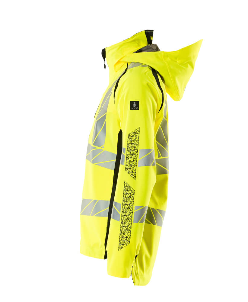 MASCOT ACCELERATE SAFE Outer Shell Jacket 19011 Hi-vis Yellow/black