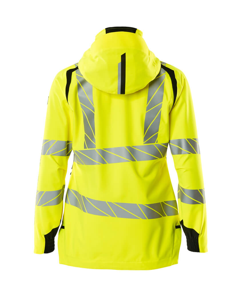 MASCOT ACCELERATE SAFE Outer Shell Jacket 19011 Hi-vis Yellow/black