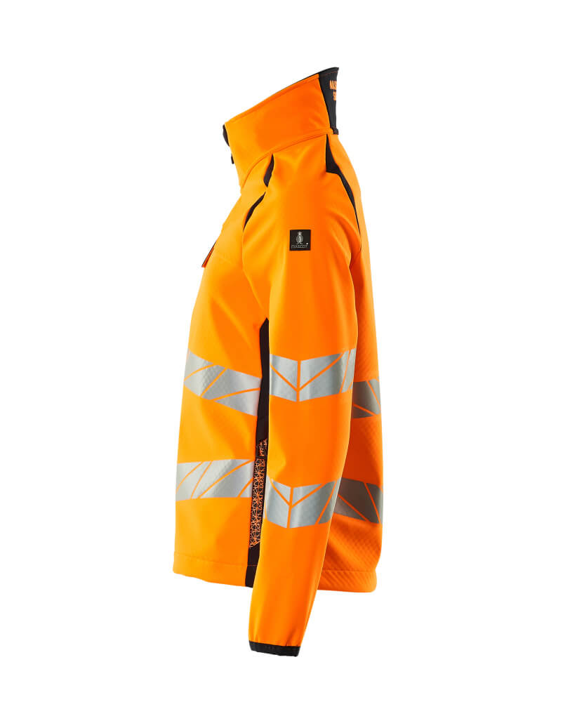 MASCOT ACCELERATE SAFE Softshell Jacket 19012 Hi-vis Orange/dark Navy