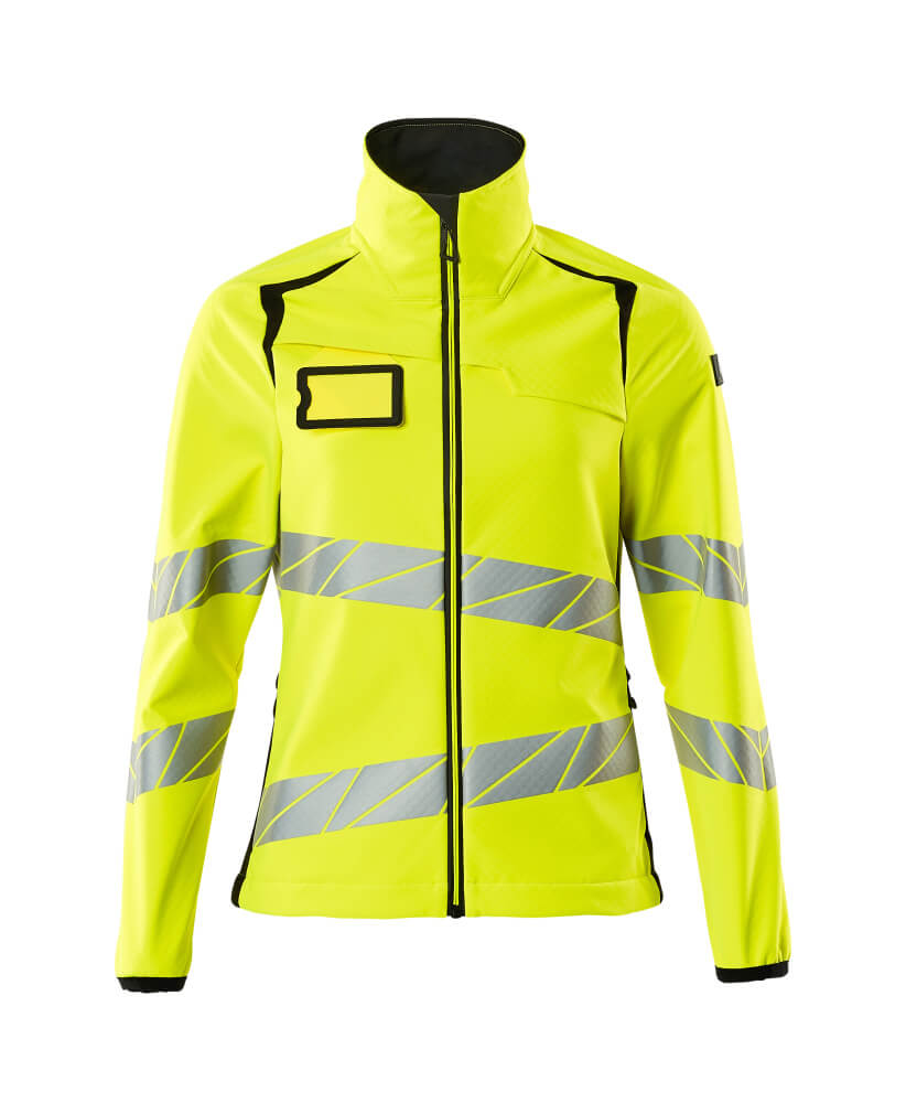 MASCOT ACCELERATE SAFE Softshell Jacket 19012 Hi-vis Yellow/black