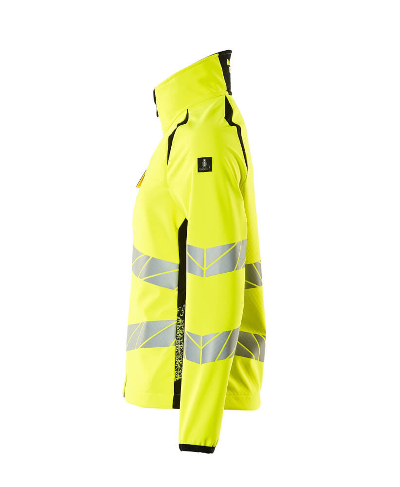 MASCOT ACCELERATE SAFE Softshell Jacket 19012 Hi-vis Yellow/black