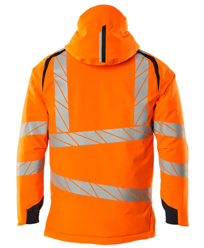 MASCOT ACCELERATE SAFE Winter Jacket 19035 Hi-vis Orange/dark Navy