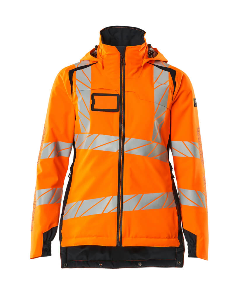MASCOT ACCELERATE SAFE Winter Jacket 19045 Hi-vis Orange/dark Navy