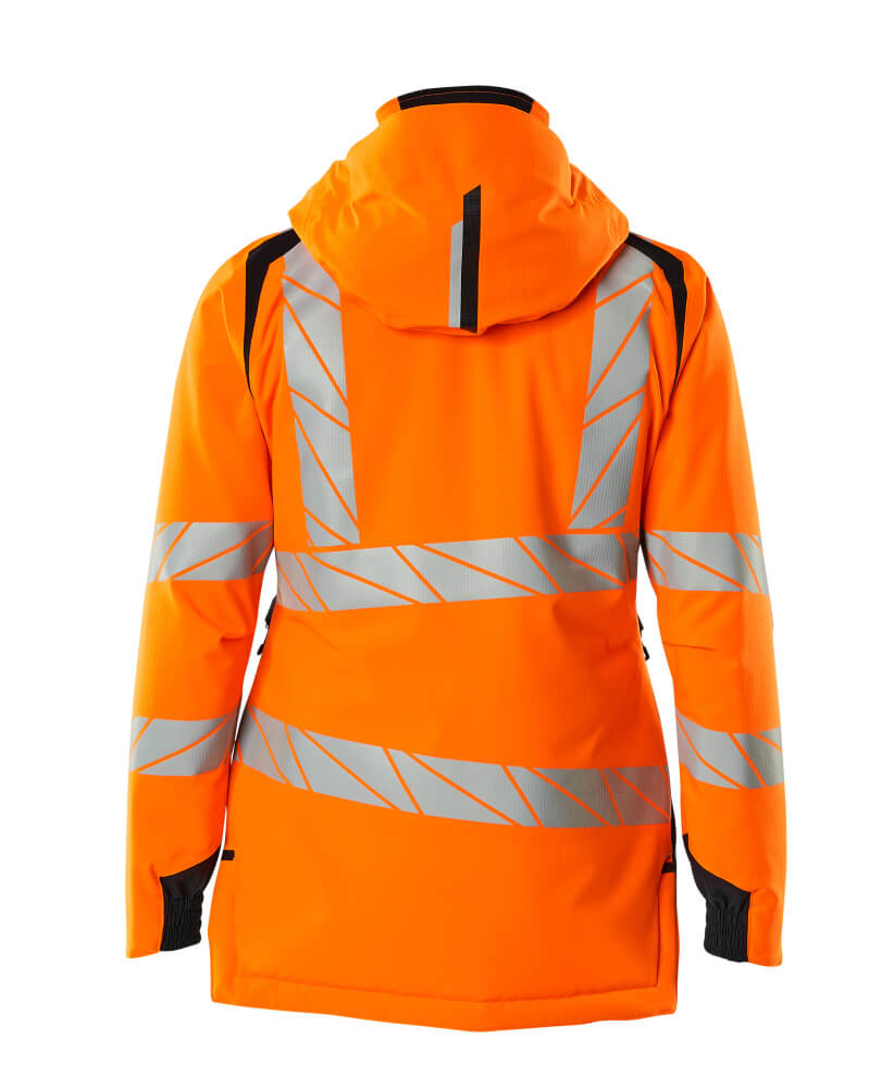 MASCOT ACCELERATE SAFE Winter Jacket 19045 Hi-vis Orange/dark Navy