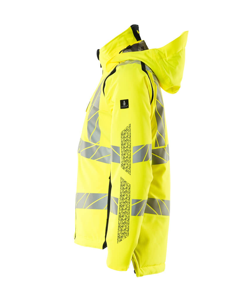 MASCOT ACCELERATE SAFE Winter Jacket 19045 Hi-vis Yellow/dark Navy