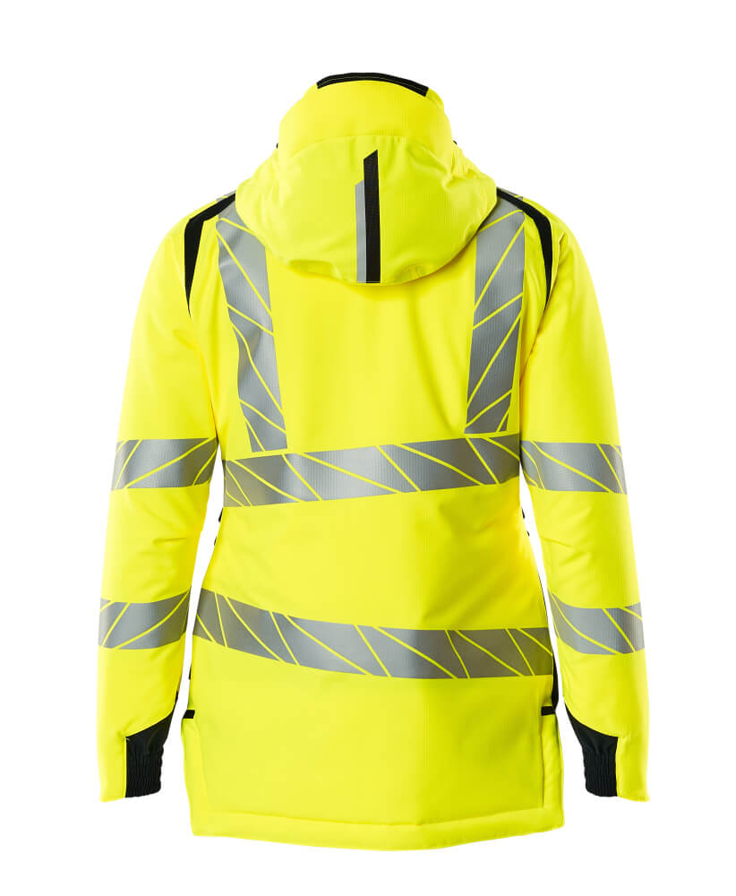 MASCOT ACCELERATE SAFE Winter Jacket 19045 Hi-vis Yellow/dark Navy