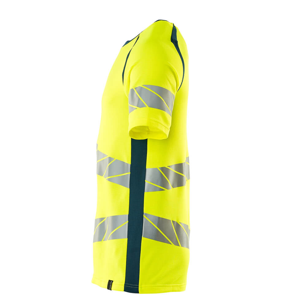 MASCOT ACCELERATE SAFE T-shirt 19082 Hi-vis Yellow/dark Petroleum