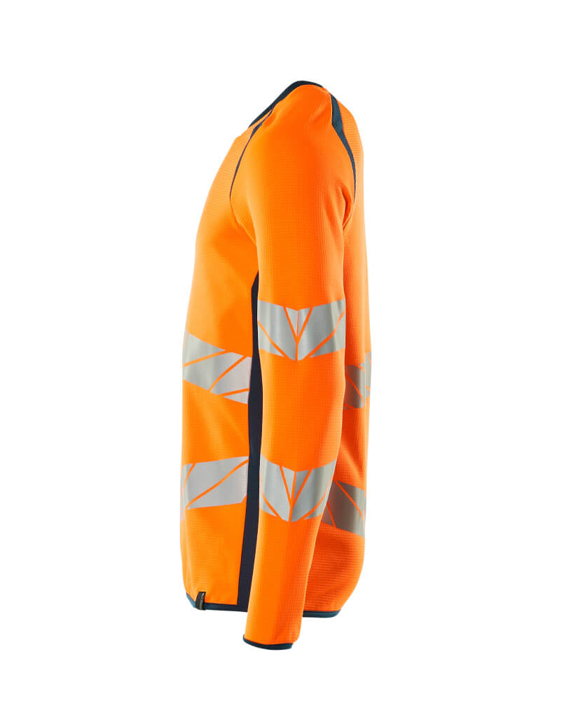 MASCOT ACCELERATE SAFE Sweatshirt 19084 Hi-vis Orange/dark Petroleum