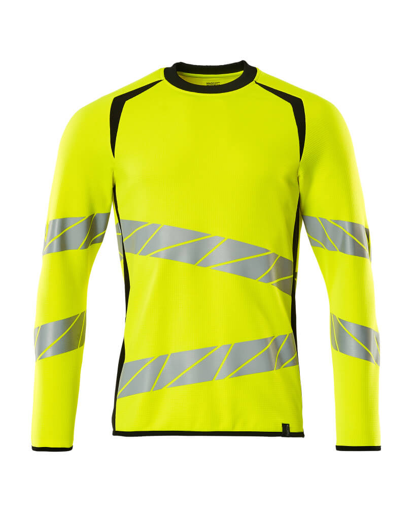MASCOT ACCELERATE SAFE Sweatshirt 19084 Hi-vis Yellow/black