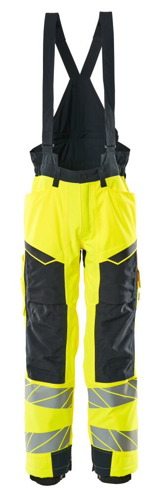 MASCOT ACCELERATE SAFE Winter Trousers 19090 Hi-vis Yellow/dark Navy