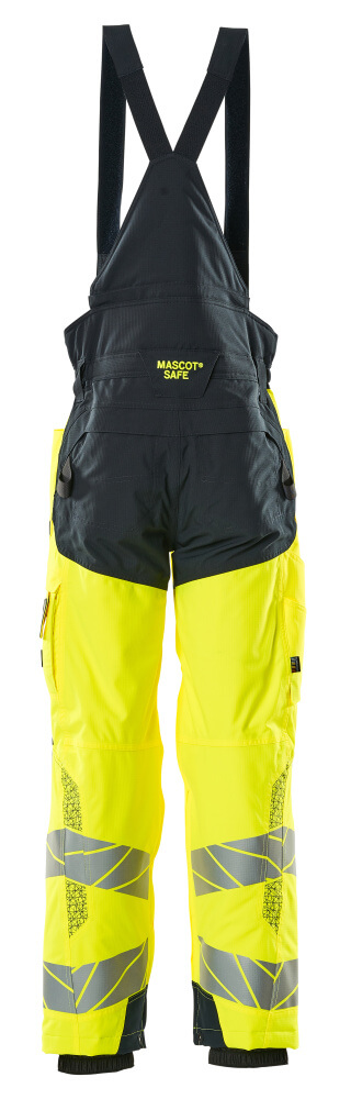 MASCOT ACCELERATE SAFE Winter Trousers 19090 Hi-vis Yellow/dark Navy