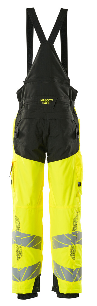 MASCOT ACCELERATE SAFE Winter Trousers 19090 Hi-vis Yellow/black