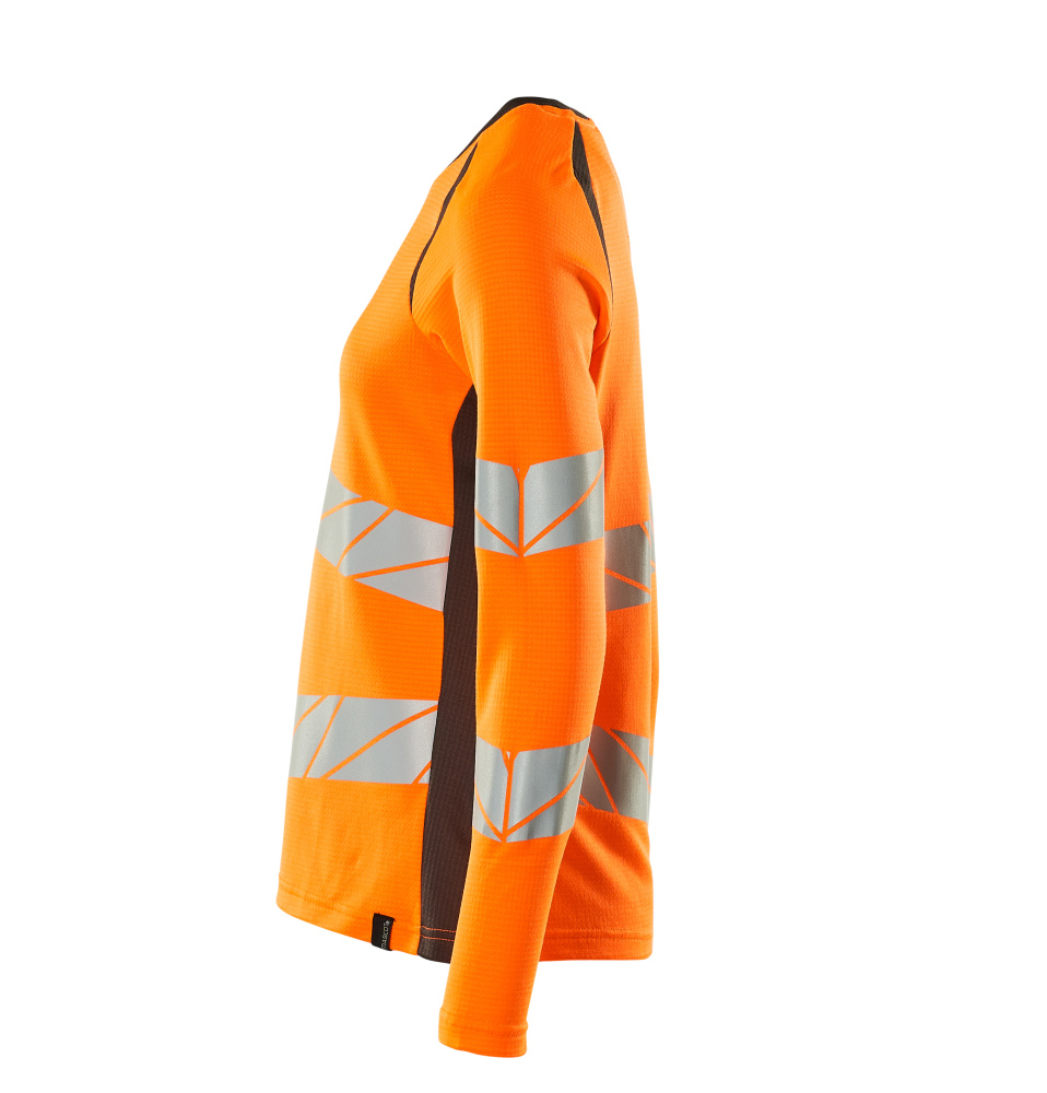 MASCOT ACCELERATE SAFE T-shirt, long-sleeved 19091 Hi-vis Orange/dark Anthracite