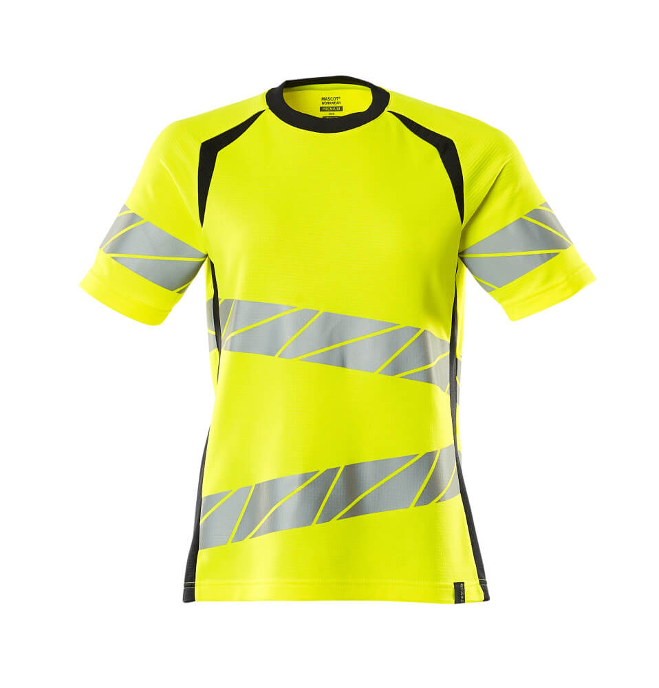 MASCOT ACCELERATE SAFE T-shirt 19092 Hi-vis Yellow/dark Navy
