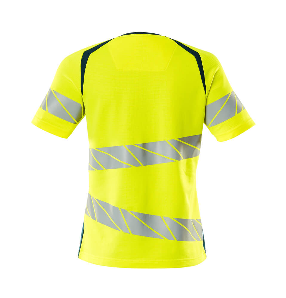MASCOT ACCELERATE SAFE T-shirt 19092 Hi-vis Yellow/dark Petroleum