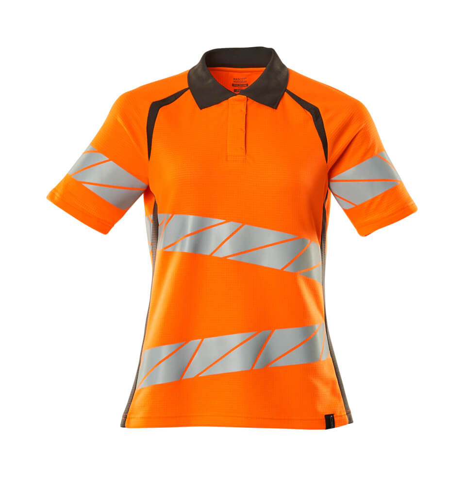 MASCOT ACCELERATE SAFE Polo shirt 19093 Hi-vis Orange/dark Anthracite