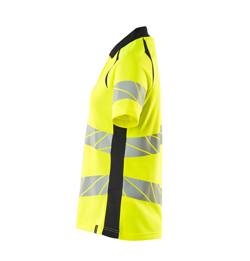 MASCOT ACCELERATE SAFE Polo shirt 19093 Hi-vis Yellow/dark Navy