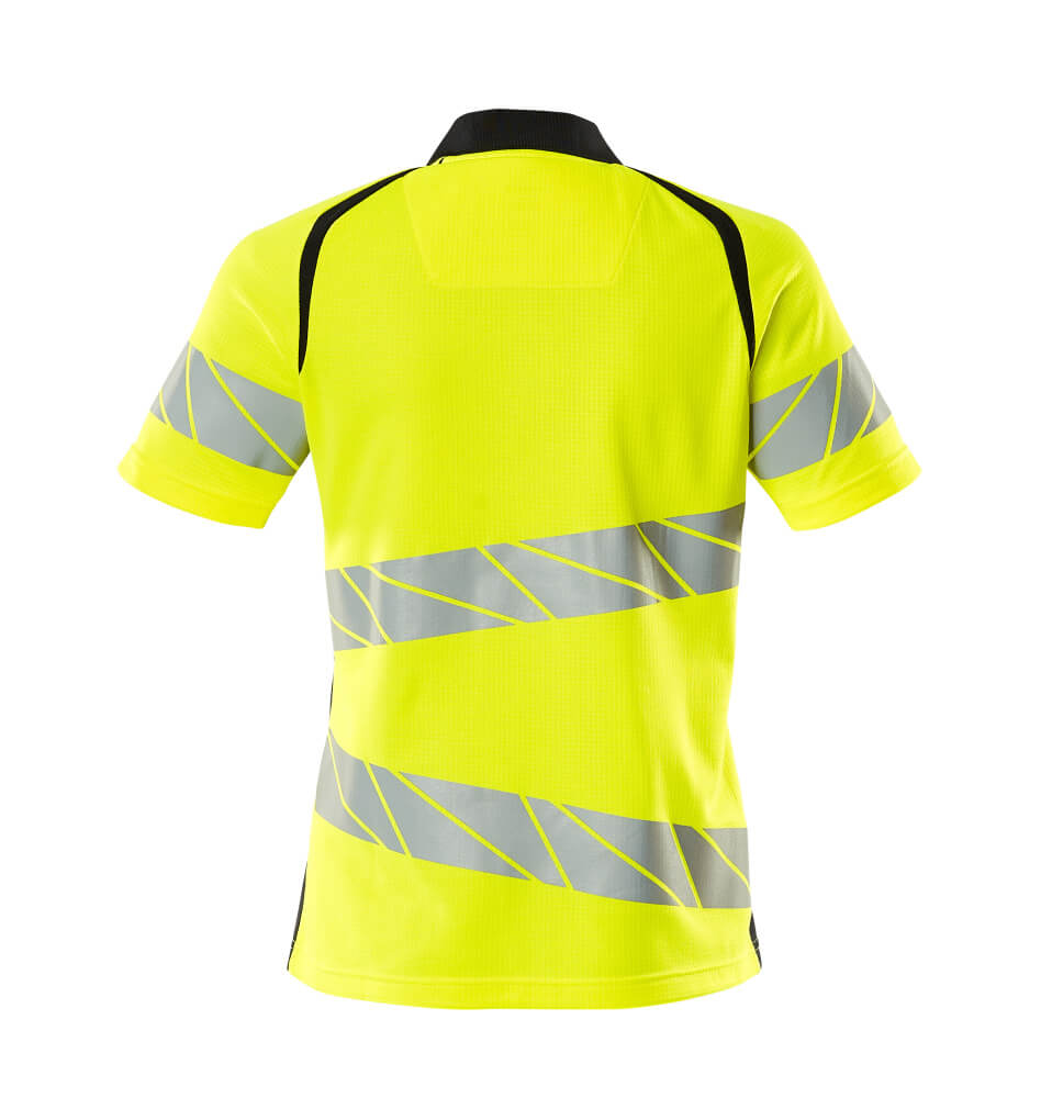 MASCOT ACCELERATE SAFE Polo shirt 19093 Hi-vis Yellow/dark Navy