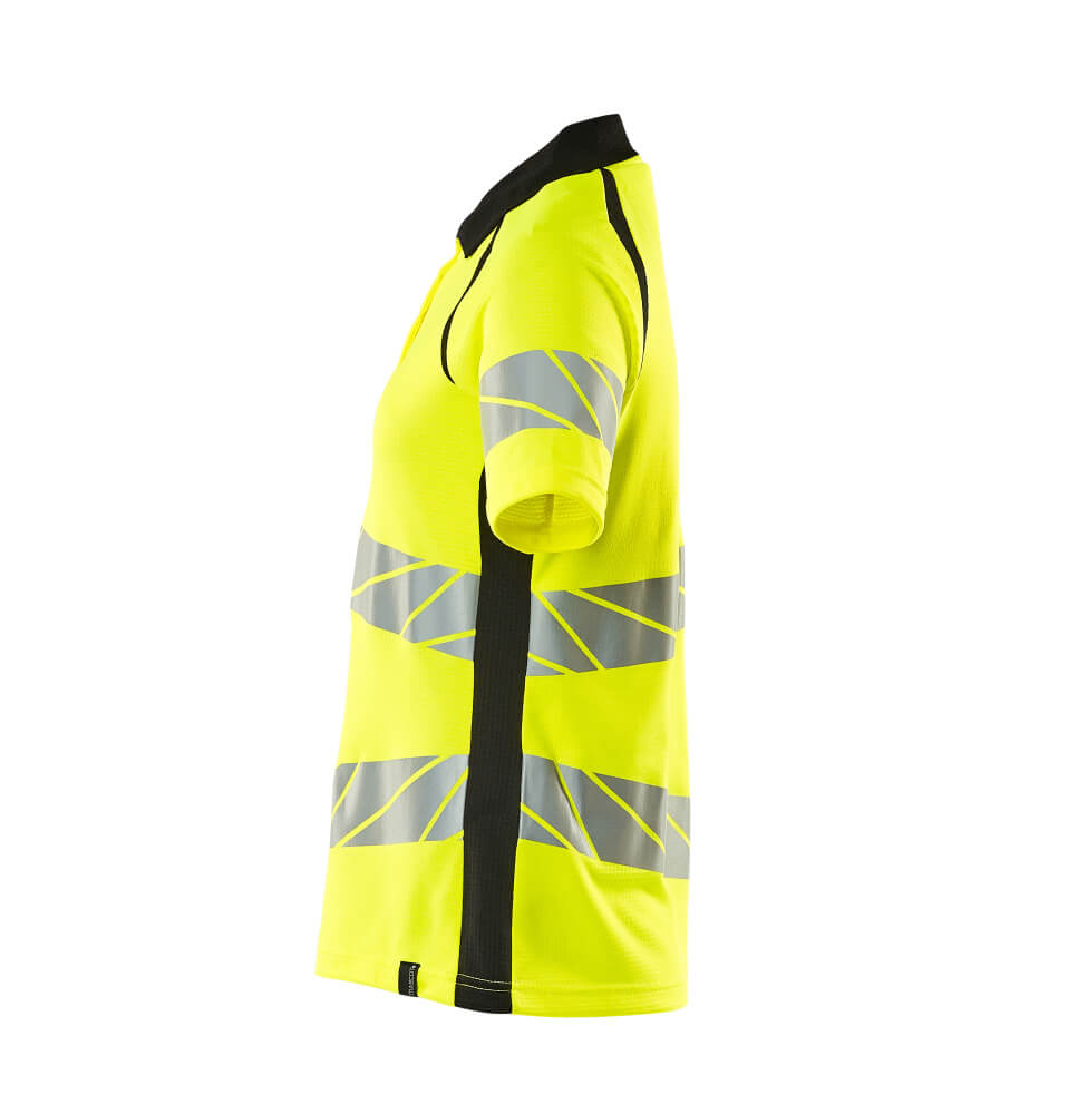 MASCOT ACCELERATE SAFE Polo shirt 19093 Hi-vis Yellow/black