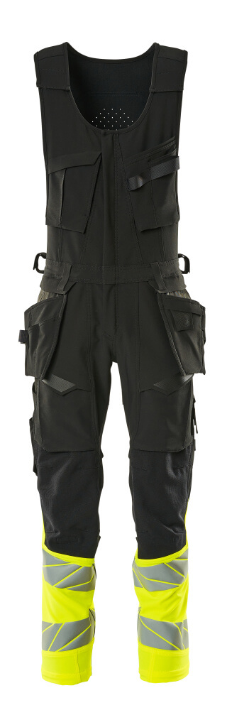 MASCOT ACCELERATE SAFE Combi suit 19169 Black/hi-vis Yellow