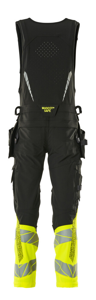 MASCOT ACCELERATE SAFE Combi suit 19169 Black/hi-vis Yellow