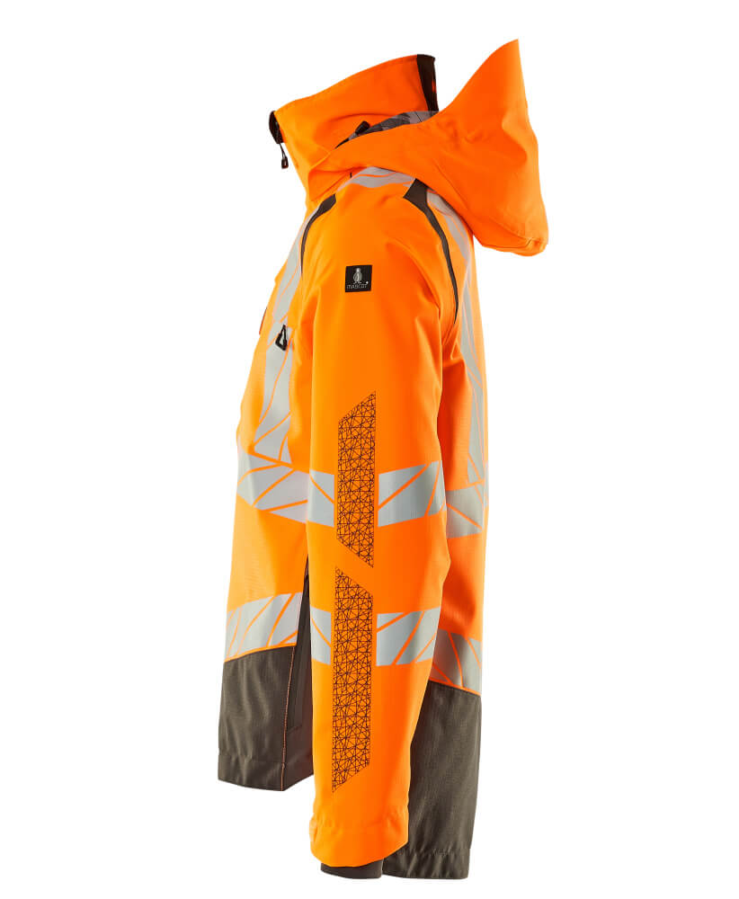 MASCOT ACCELERATE SAFE Outer Shell Jacket 19301 Hi-vis Orange/dark Anthracite