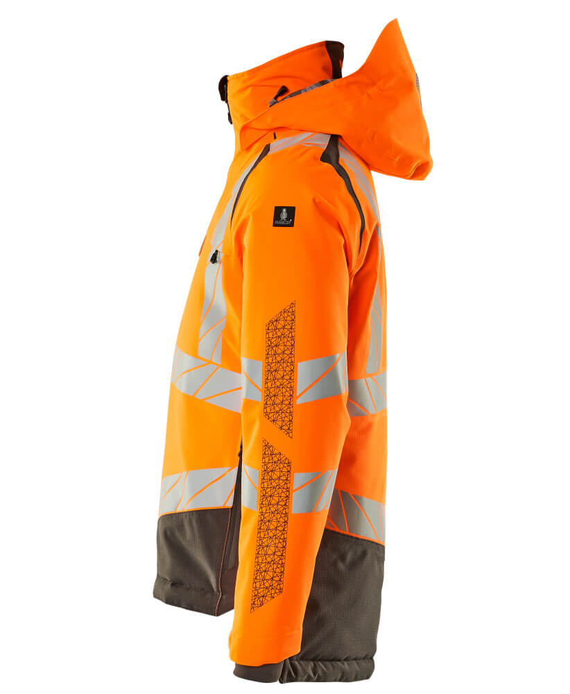 MASCOT ACCELERATE SAFE Winter Jacket 19335 Hi-vis Orange/dark Anthracite