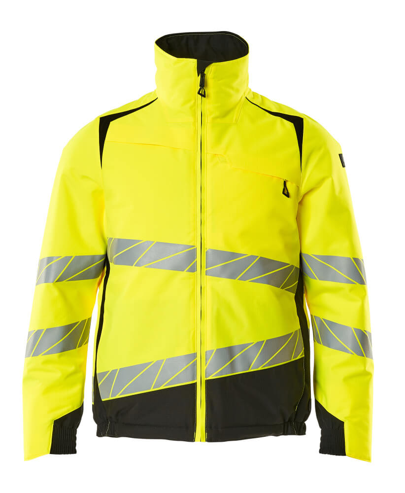 MASCOT ACCELERATE SAFE Winter Jacket 19435 Hi-vis Yellow/black