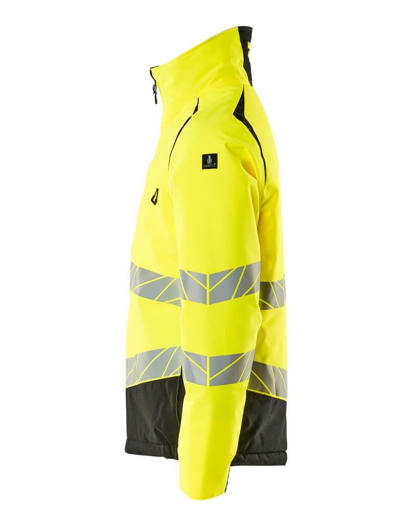 MASCOT ACCELERATE SAFE Winter Jacket 19435 Hi-vis Yellow/black