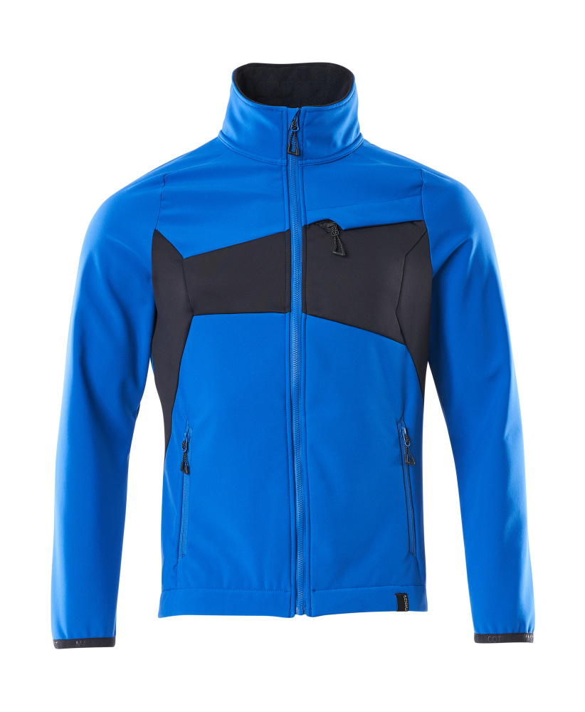 MASCOT ACCELERATE Softshell Jacket 20102 Azure Blue/dark Navy