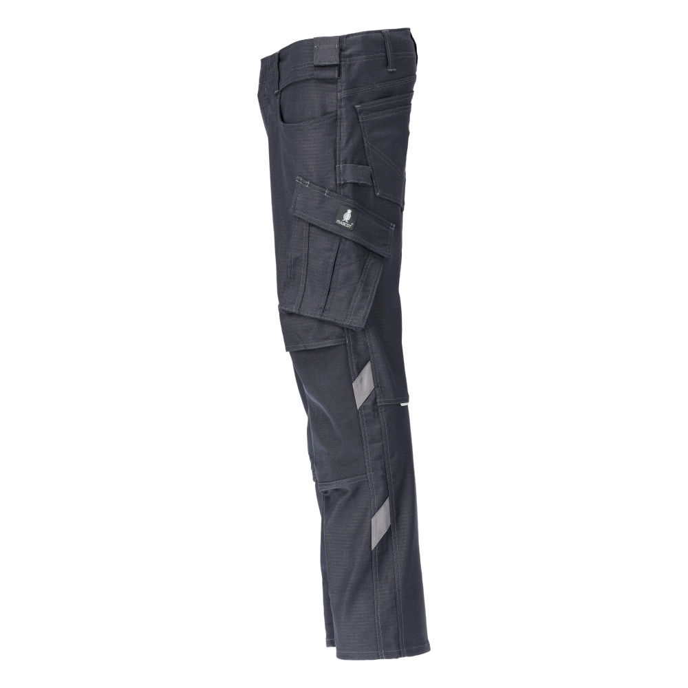 MASCOT UNIQUE Trousers with kneepad pockets 20279 Dark Navy