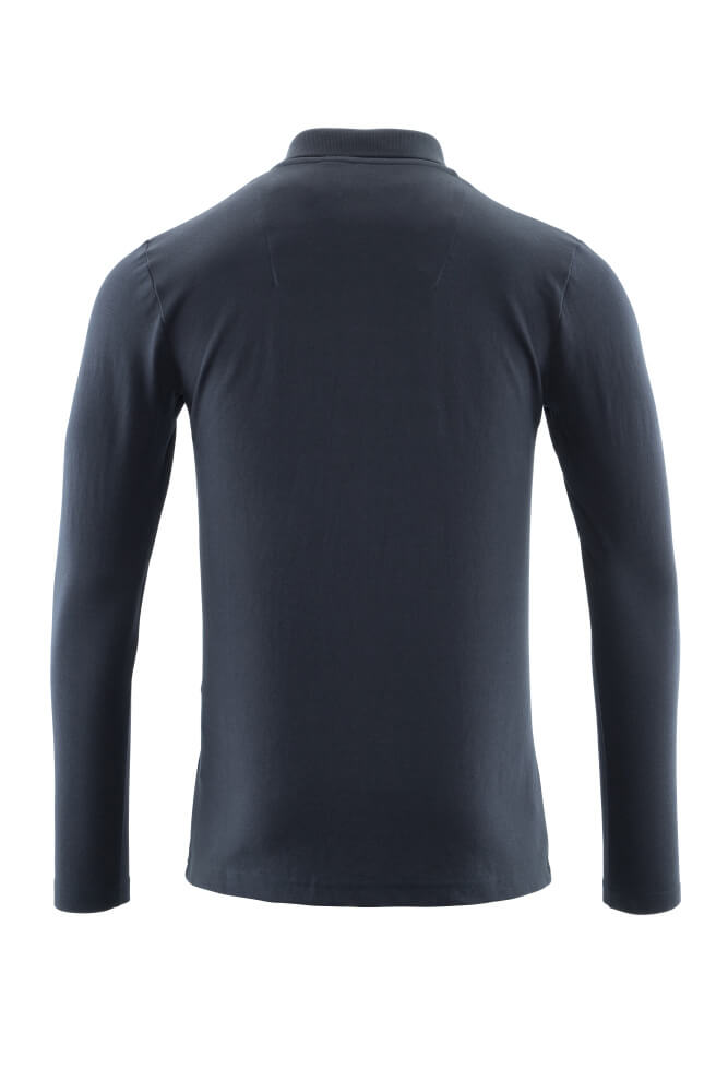 MASCOT CROSSOVER Polo Shirt, long-sleeved 20483 Dark Navy