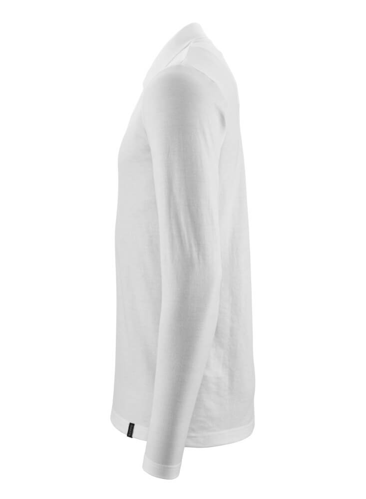 MASCOT CROSSOVER Polo Shirt, long-sleeved 20483 White
