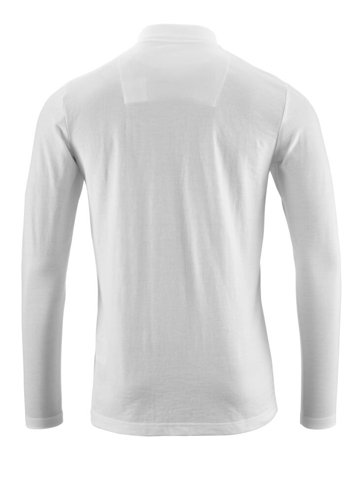 MASCOT CROSSOVER Polo Shirt, long-sleeved 20483 White