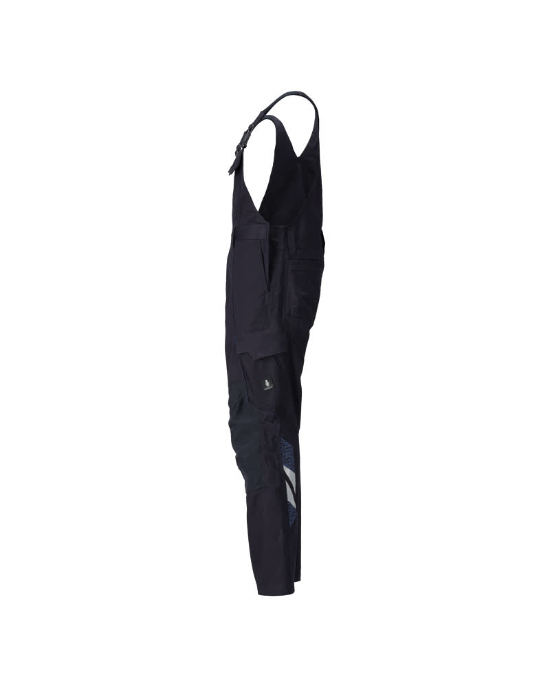 MASCOT ACCELERATE Bib & Brace with kneepad pockets 20769 Dark Navy