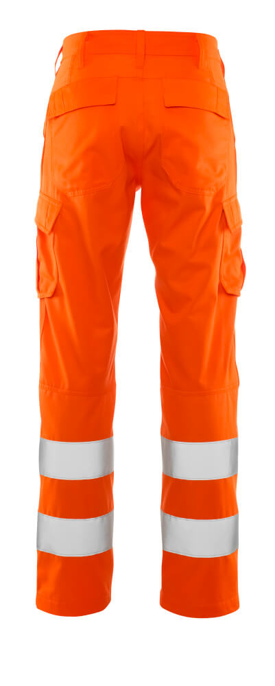 MASCOT SAFE LIGHT Trousers with thigh pockets 20859 Hi-vis Orange