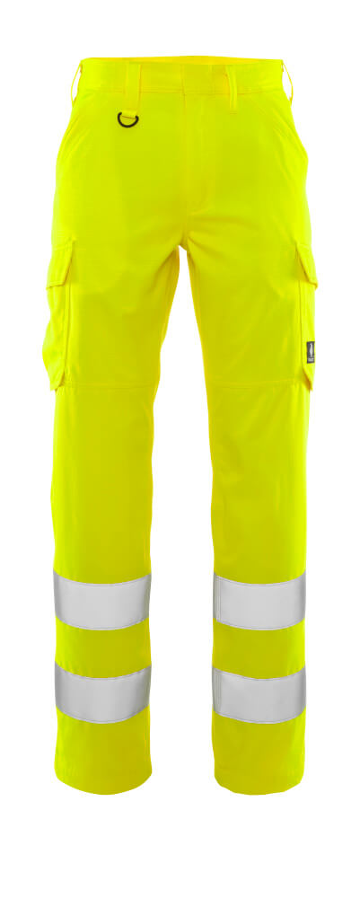 MASCOT SAFE LIGHT Trousers with thigh pockets 20859 Hi-vis Yellow