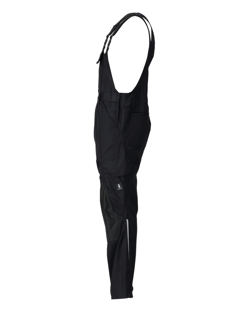 MASCOT ACCELERATE Bib & Brace with kneepad pockets 21869 Black