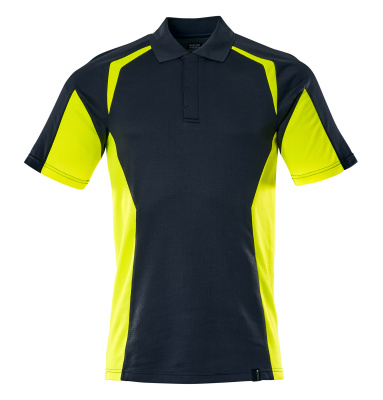 MASCOT ACCELERATE SAFE Polo shirt 22083 Dark Navy/hi-vis Yellow