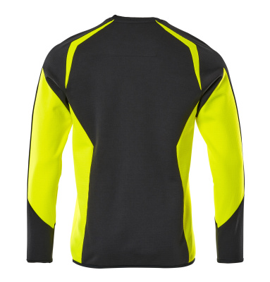 MASCOT ACCELERATE SAFE Sweatshirt 22084 Black/hi-vis Yellow
