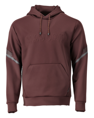 MASCOT CUSTOMIZED Fleece hoodie 22186 Bordeaux