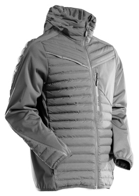 MASCOT CUSTOMIZED Jacket with hood 22215 Stone Grey