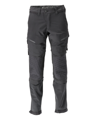 MASCOT CUSTOMIZED Trousers with kneepad pockets 22279 Black