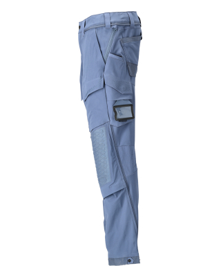 MASCOT CUSTOMIZED Trousers with kneepad pockets 22279 Stone Blue