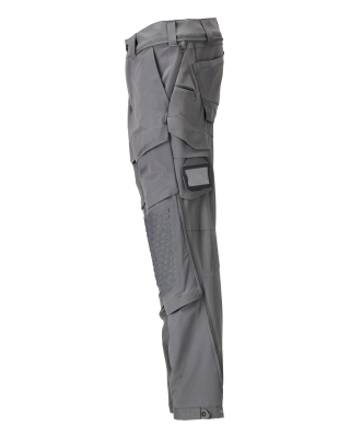 MASCOT CUSTOMIZED Trousers with kneepad pockets 22279 Stone Grey