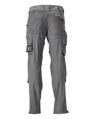 MASCOT CUSTOMIZED Trousers with kneepad pockets 22279 Stone Grey