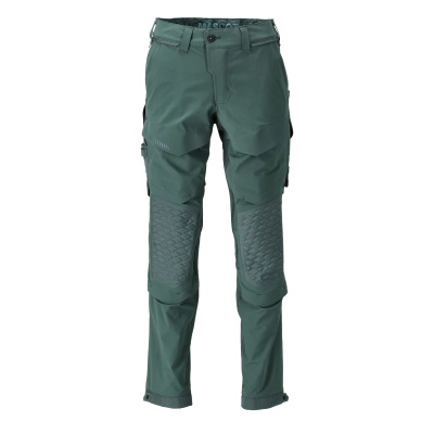 MASCOT CUSTOMIZED Trousers with kneepad pockets 22378 Forest Green