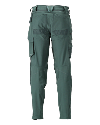 MASCOT CUSTOMIZED Trousers with kneepad pockets 22379 Forest Green