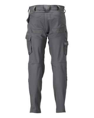 MASCOT CUSTOMIZED Trousers with kneepad pockets 22379 Stone Grey